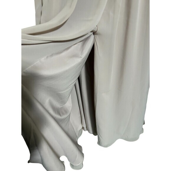 Christina Wu Size 12  Taupe Formal‎ Mother Of Bride Groom Dress NWT Smal… - Picture 7 of 10